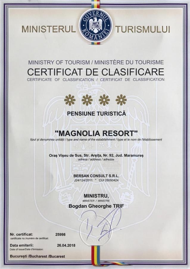 Magnolia Resort Viseu de Sus Ngoại thất bức ảnh